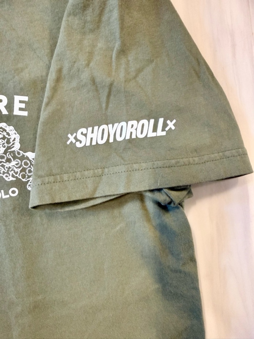 Tenore Ruotolo Olive Green men’s Graphic Tee NWOT - Picture 4 of 5